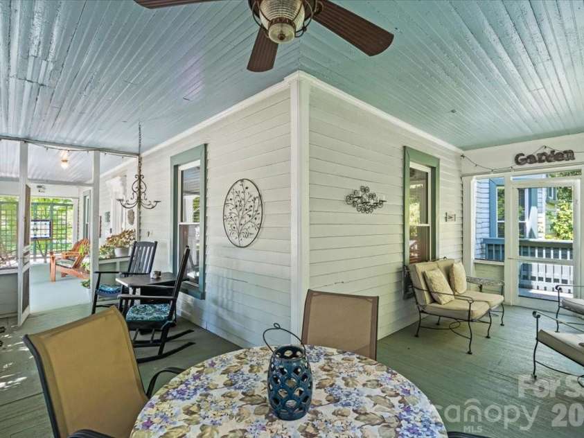 221 Main Street, Clover, SC 29710.  MLS# CAR4400070, YatesRealty ID 16. Screened Front Porch