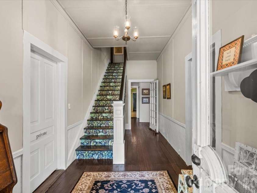 221 Main Street, Clover, SC 29710.  MLS# CAR4400070, YatesRealty ID 16. Stair way
