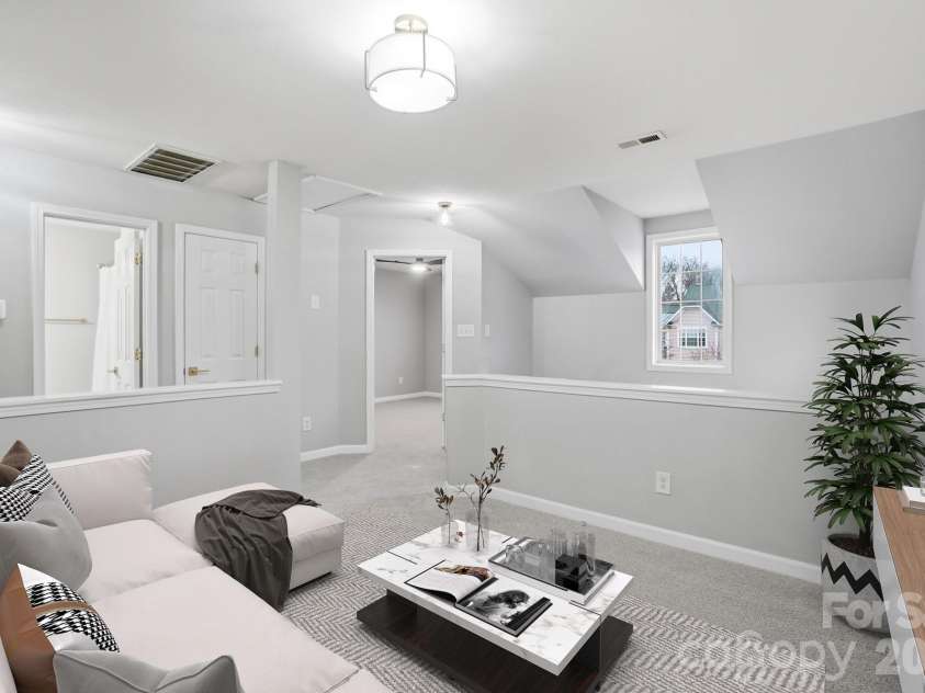 11284 Lions Mane Street, Charlotte, NC 28273.  MLS# CAR4331767, YatesRealty ID 1600. Loft area is virtually staged