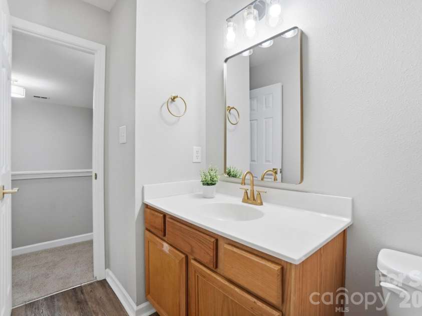 11284 Lions Mane Street, Charlotte, NC 28273.  MLS# CAR4331767, YatesRealty ID 1600. NEW faucet, mirror & lighting