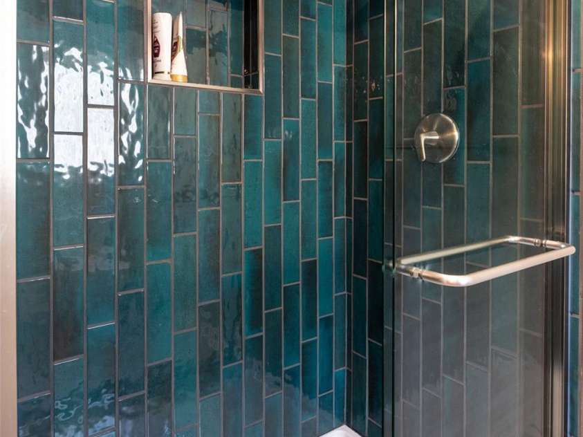 136 Dars Lane, Tuckasegee, NC 28783.  MLS# CAR4248083, YatesRealty ID 1600. Master walk in shower