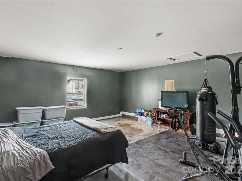 9612 Old Dowd Road, Charlotte, NC 28214.  MLS# CAR4264200, YatesRealty ID 16009. Converted garage space