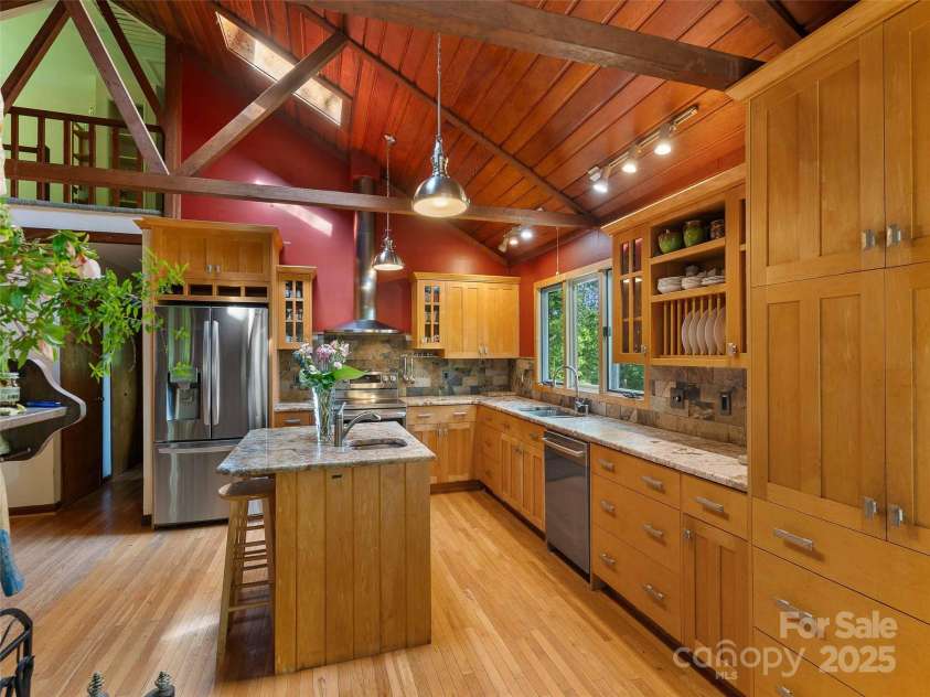 151 Heatherly Heights Road, Saluda, NC 28773.  MLS# CAR4257112, YatesRealty ID 16014. Plenty of natural light