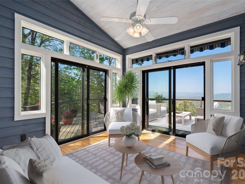 110 Crestwood Road, Asheville, NC 28804.  MLS# CAR4372619, YatesRealty ID 16015. Virtually Staged