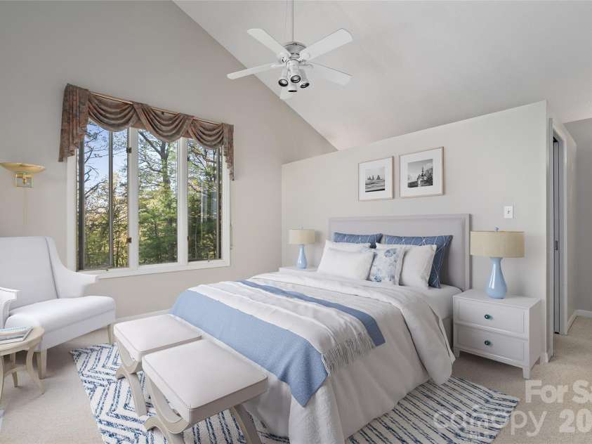 110 Crestwood Road, Asheville, NC 28804.  MLS# CAR4372619, YatesRealty ID 16015. Virtually Staged