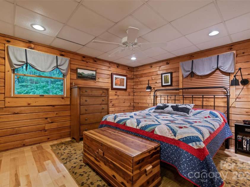 4231 Bald Creek Road, Clyde, NC 28721.  MLS# CAR4265180, YatesRealty ID 16018. Primary Bedroom