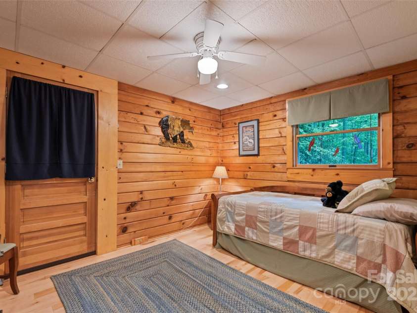 4231 Bald Creek Road, Clyde, NC 28721.  MLS# CAR4265180, YatesRealty ID 16018. Second Bedroom
