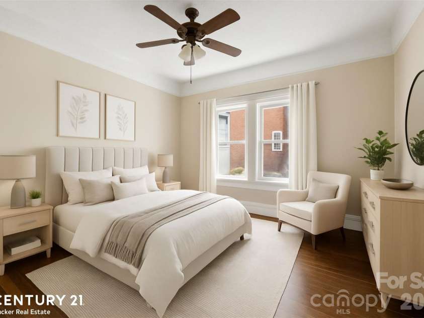 604 Pearl Avenue, Kannapolis, NC 28083.  MLS# CAR4374176, YatesRealty ID 16018. Bedroom - Virtually Staged