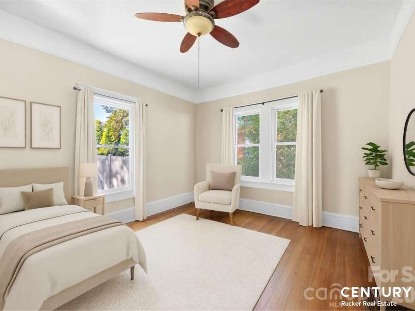 604 Pearl Avenue, Kannapolis, NC 28083.  MLS# CAR4374176, YatesRealty ID 16018. Bedroom - Virtually Staged