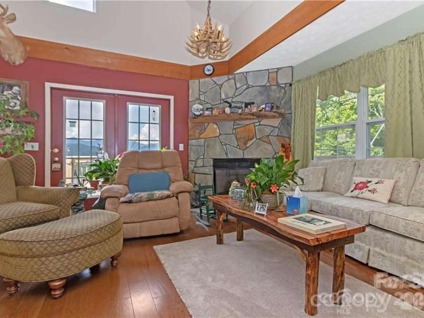 612 Old Home Place Road, Tuckasegee, NC 28783.  MLS# CAR4300096, YatesRealty ID 16030. Ample Natural Light