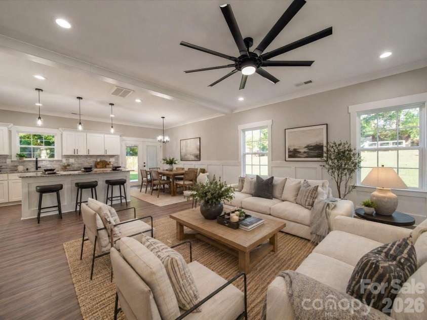 2128 Holly Street, Charlotte, NC 28216.  MLS# CAR4352924, YatesRealty ID 16032. Virtually staged 