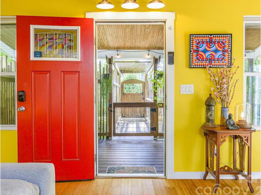 149 State Street, Asheville, NC 28806.  MLS# CAR4372886, YatesRealty ID 16038. Magical Entry