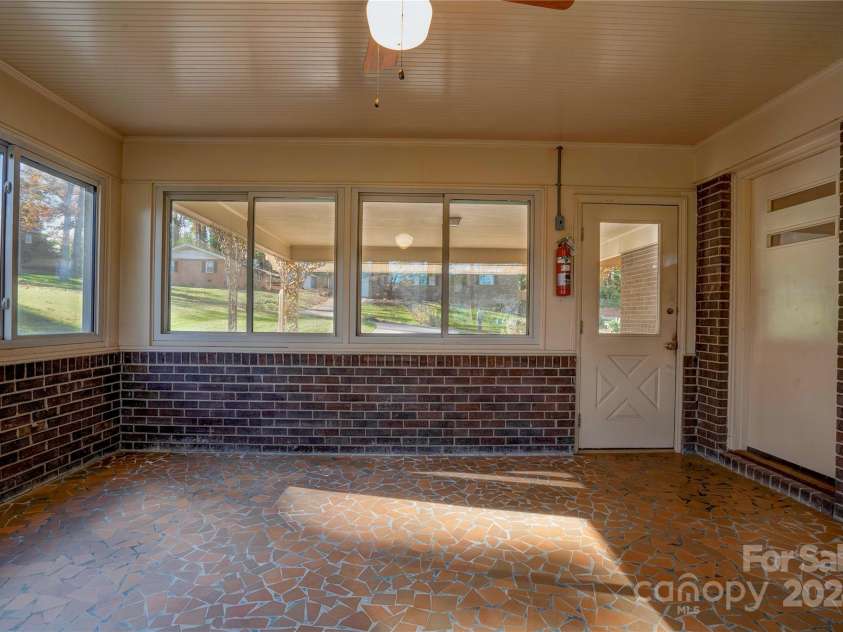 608 Hanover Drive, Shelby, NC 28150.  MLS# CAR4203173, YatesRealty ID 16038. Closed in Porch