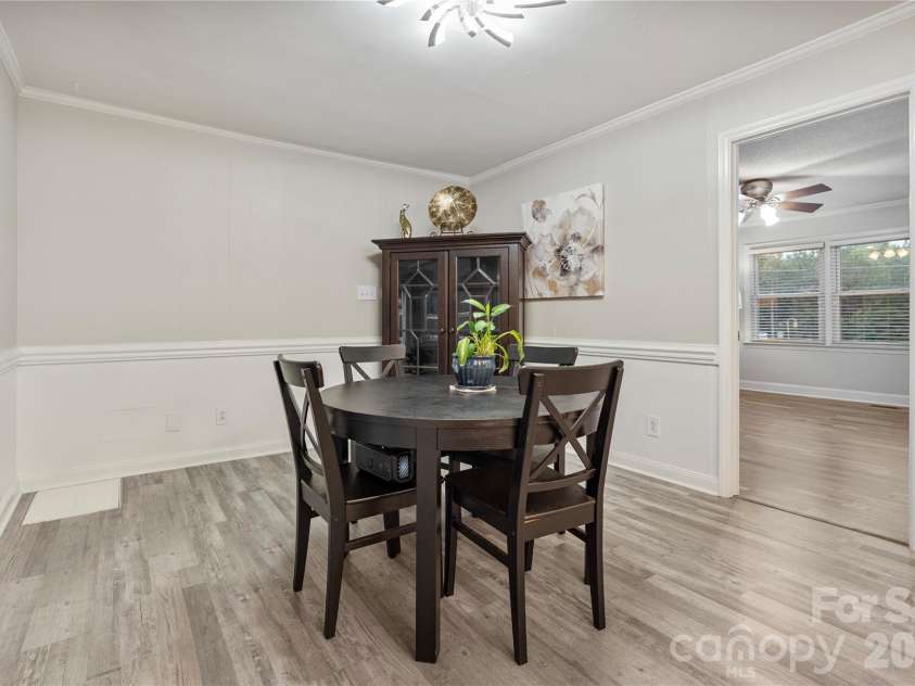 2524 Griffith Road, Monroe, NC 28112.  MLS# CAR4420258, YatesRealty ID 16059. Dining Room
