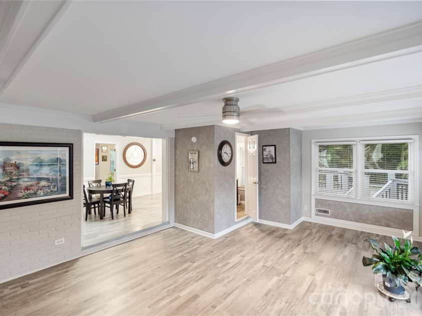 2524 Griffith Road, Monroe, NC 28112.  MLS# CAR4420258, YatesRealty ID 16059. Sunroom looking toward Dining Room