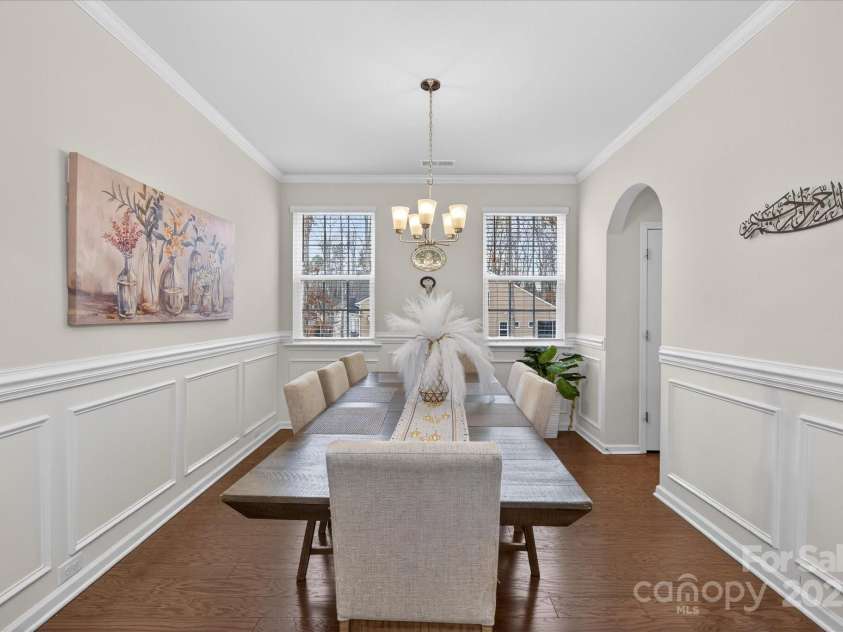 13017 Cinnamon Fern Lane, Mint Hill, NC 28227.  MLS# CAR4330864, YatesRealty ID 1606. Dining Room