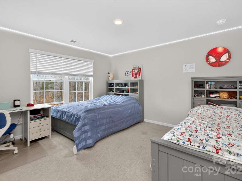 13017 Cinnamon Fern Lane, Mint Hill, NC 28227.  MLS# CAR4330864, YatesRealty ID 1606. Upstairs Bedroom