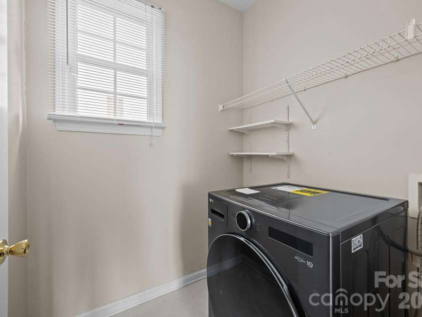 3203 Arklow Road, Charlotte, NC 28269.  MLS# CAR4350253, YatesRealty ID 16073. Laundry on 1st level
