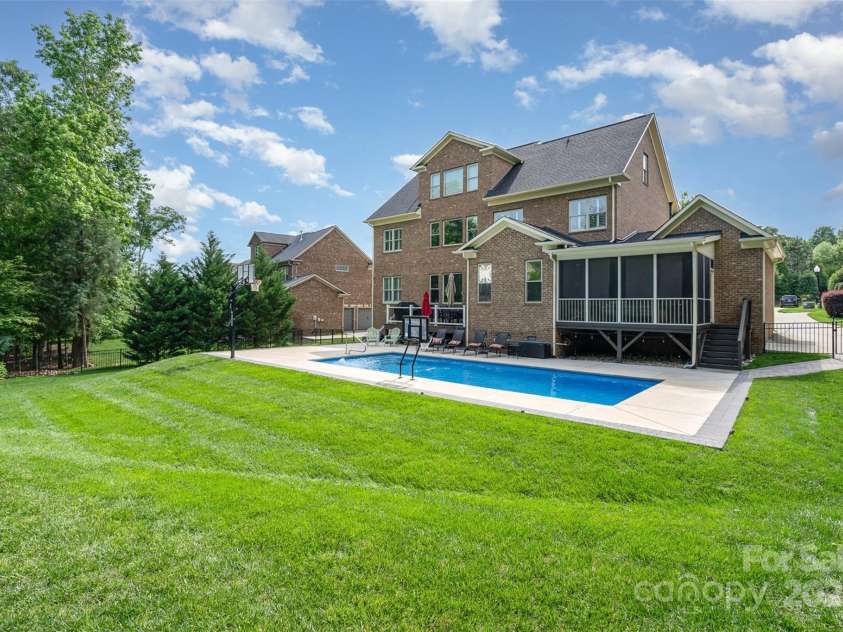 16109 Reynolds Drive, Indian Land, SC 29707.  MLS# CAR4255287, YatesRealty ID 16082. Backyard