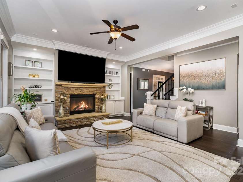 16109 Reynolds Drive, Indian Land, SC 29707.  MLS# CAR4255287, YatesRealty ID 16082. Family Room