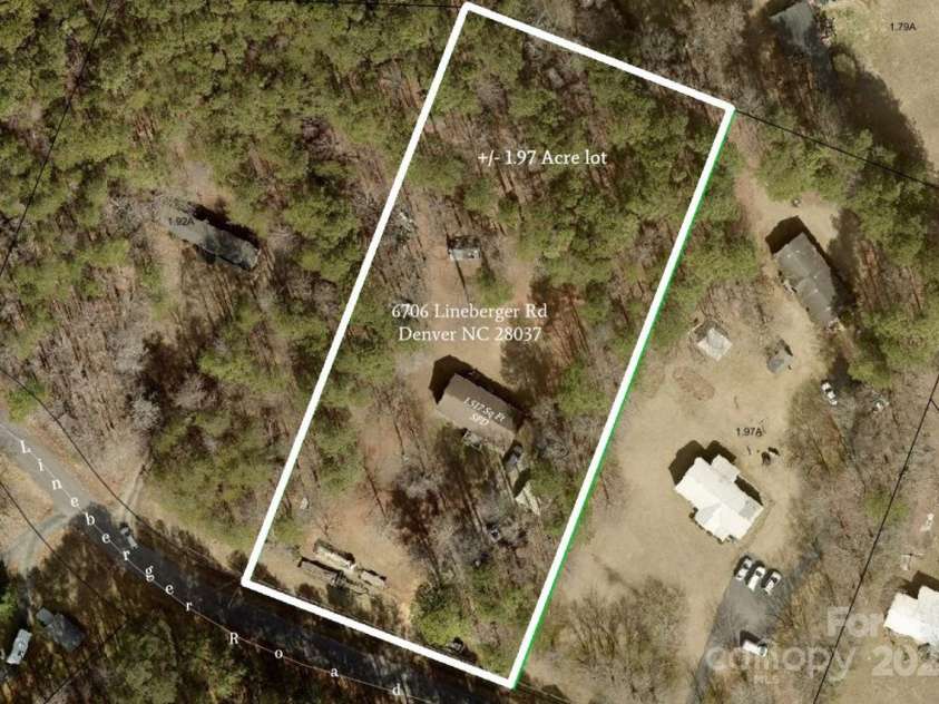 6706 Lineberger Road, Denver, NC 28037.  MLS# CAR4326987, YatesRealty ID 1609. 