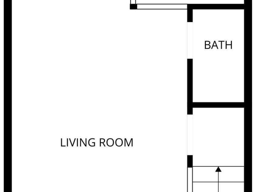 722 Franklin Street, Monroe, NC 28112.  MLS# CAR4346829, YatesRealty ID 16090. First Floor Floor Plan722 Franklin St WMonroe, NC 28112