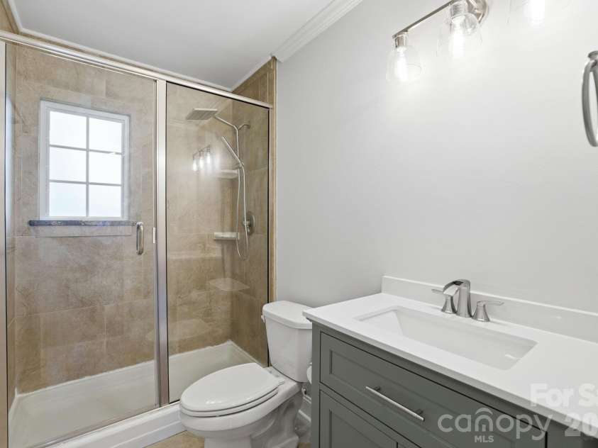 722 Franklin Street, Monroe, NC 28112.  MLS# CAR4346829, YatesRealty ID 16090. Hall Bath with new vanity 722 W Franklin StMonroe, NC 28112