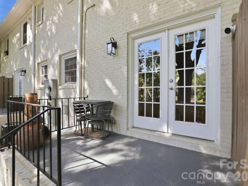722 Franklin Street, Monroe, NC 28112.  MLS# CAR4346829, YatesRealty ID 16090. Large Back Porch722 W Franklin StMonroe, NC 28112