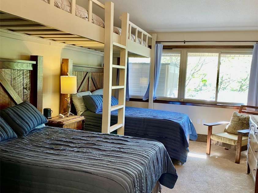 102 Lake Drive, Lake Lure, NC 28746.  MLS# CAR4245174, YatesRealty ID 16100. Large second bedroom