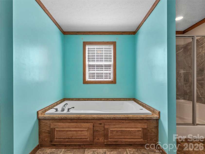 695 Johnson Farm Road, Canton, NC 28716.  MLS# CAR4359837, YatesRealty ID 16107. Primary Bath 