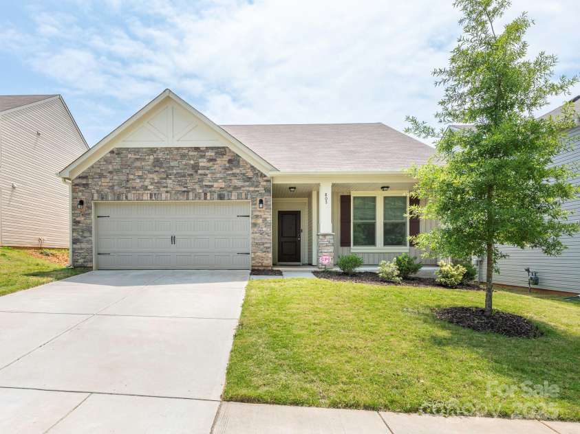805 Old Little Rock Road, Charlotte, NC 28214.  MLS# CAR4259723, YatesRealty ID 16107. Front Exterior