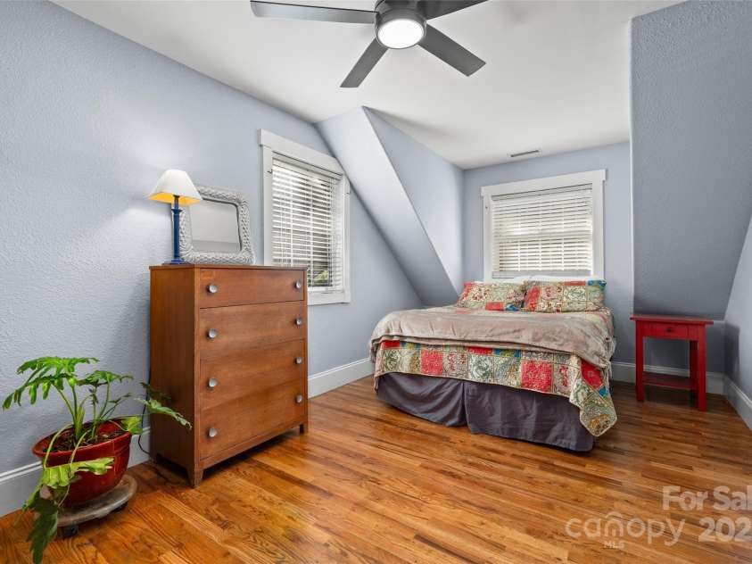 571 Terrys Gap Road, Fletcher, NC 28732.  MLS# CAR4330724, YatesRealty ID 1611. Guest room