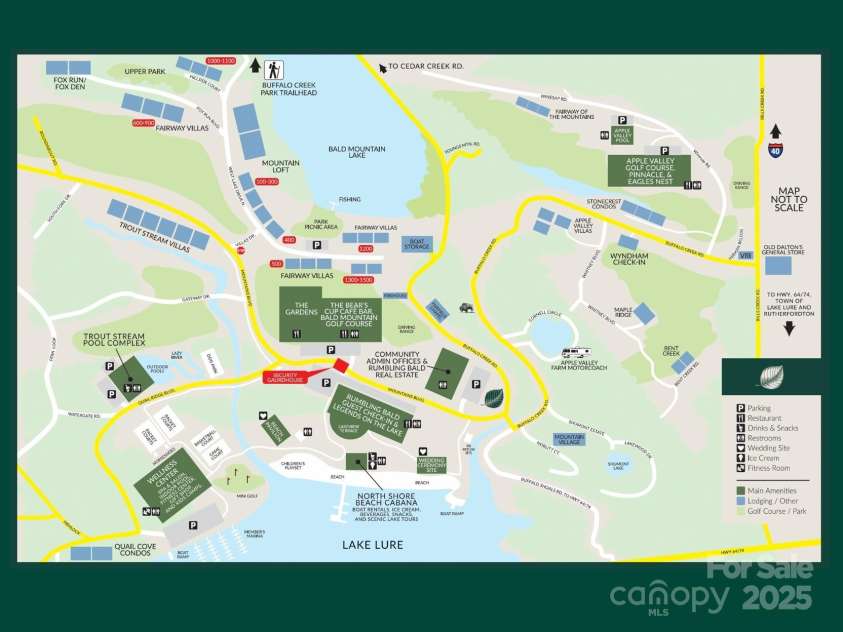 147 Lake Drive, Lake Lure, NC 28746.  MLS# CAR4221917, YatesRealty ID 16111. 