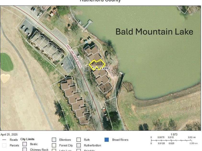 147 Lake Drive, Lake Lure, NC 28746.  MLS# CAR4221917, YatesRealty ID 16111. 