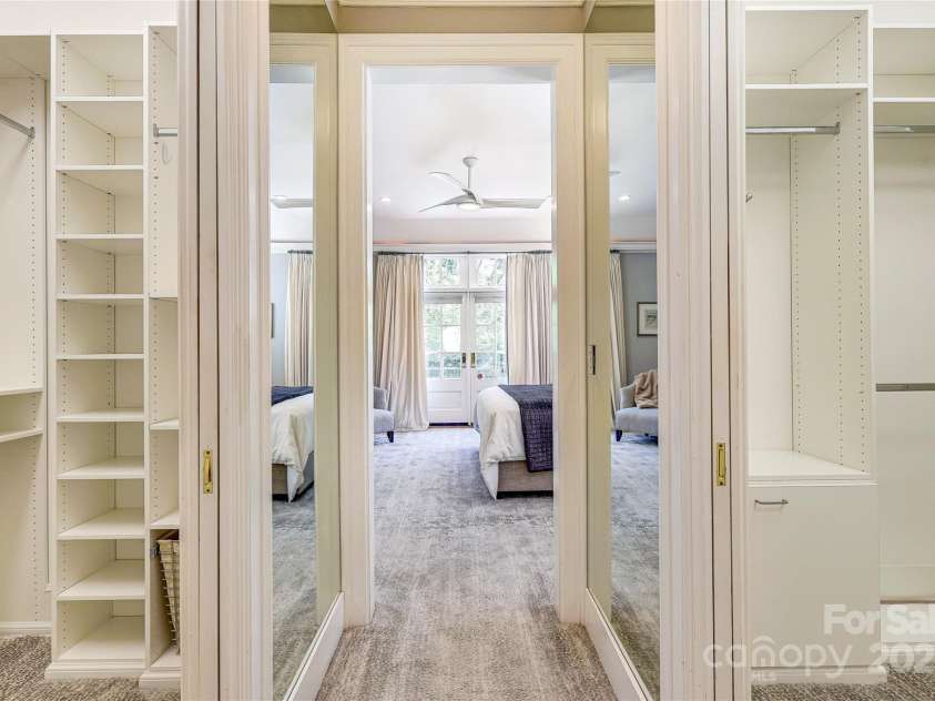 1333 Carlton Avenue, Charlotte, NC 28203.  MLS# CAR4211721, YatesRealty ID 16118. His & Hers walk-in closets w/built-ins