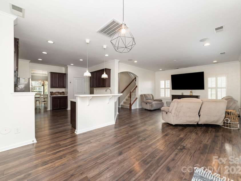 2677 Kinsley Avenue, Concord, NC 28027.  MLS# CAR4312032, YatesRealty ID 16121. Open Floor plan 