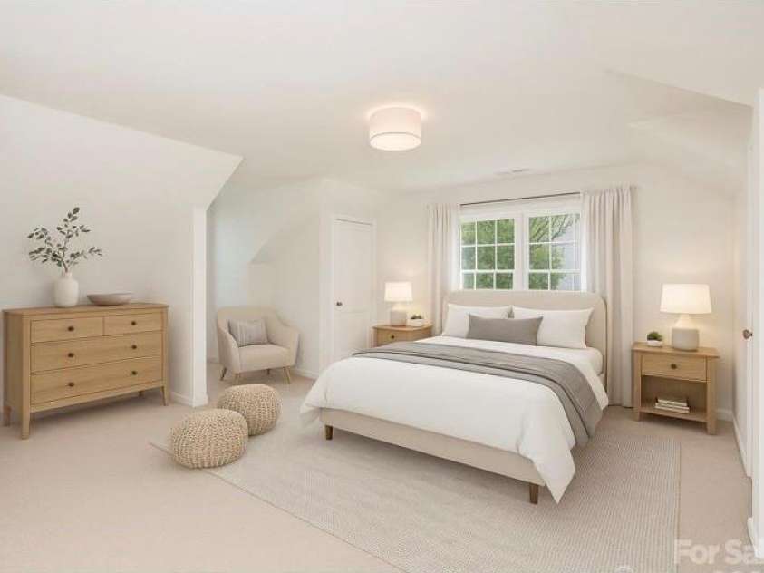 4467 Woodlark Lane, Charlotte, NC 28211.  MLS# CAR4248713, YatesRealty ID 16131. Bedroom – Virtually Staged