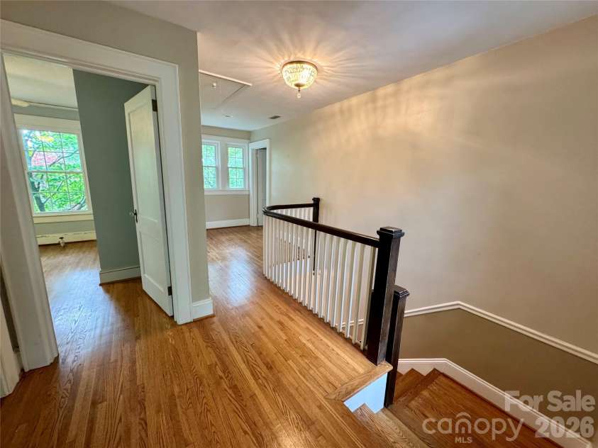 70 Washington Lane, Concord, NC 28025.  MLS# CAR4371911, YatesRealty ID 16153. Upstairs hallway