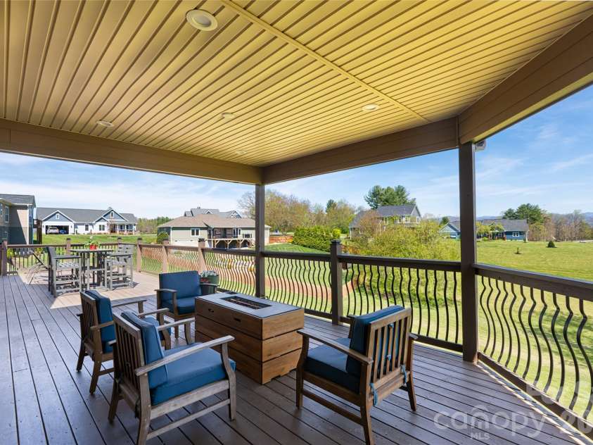 12 Horizon View Lane, Alexander, NC 28701.  MLS# CAR4373999, YatesRealty ID 16165. Expansive outdoor living options