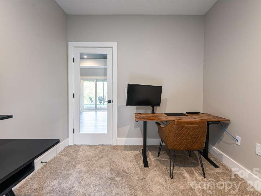 12 Horizon View Lane, Alexander, NC 28701.  MLS# CAR4373999, YatesRealty ID 16165. Lower level office