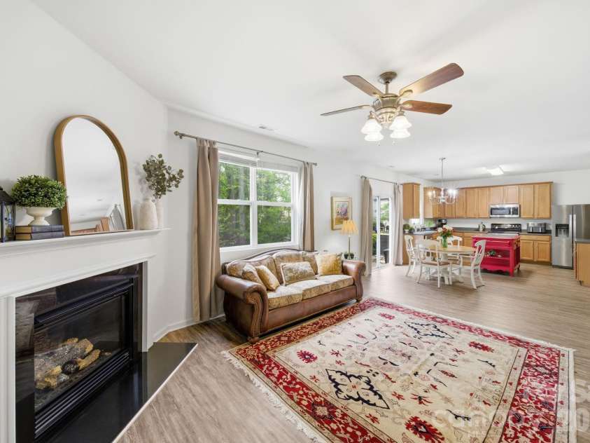 2306 Nettleton Court, Matthews, NC 28105.  MLS# CAR4346998, YatesRealty ID 16167. Open Floor Plan