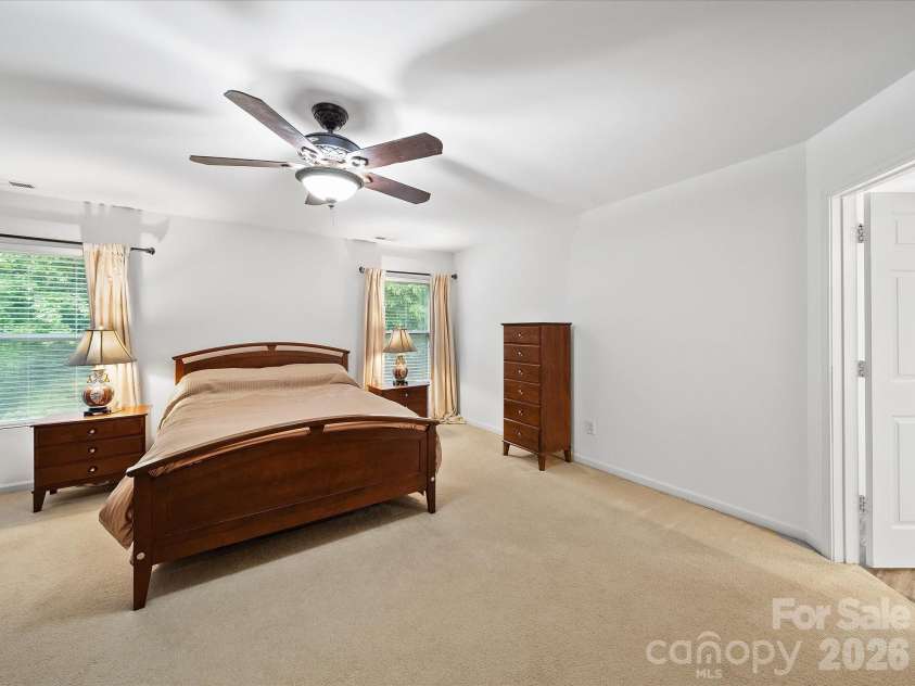 2306 Nettleton Court, Matthews, NC 28105.  MLS# CAR4346998, YatesRealty ID 16167. Owner's Suite