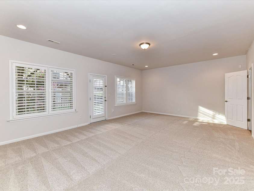 7854 Springs Village Lane, Charlotte, NC 28226.  MLS# CAR4240846, YatesRealty ID 16170. Lower Level Bedroom or Bonus