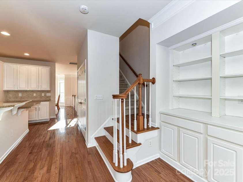 7854 Springs Village Lane, Charlotte, NC 28226.  MLS# CAR4240846, YatesRealty ID 16170. Stairs to 2nd Level