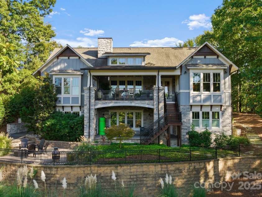 18420 Rosapenny Road, Charlotte, NC 28278.  MLS# CAR4240682, YatesRealty ID 16172. Back of home