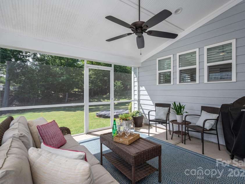 3017 Winged Teal Court, Belmont, NC 28012.  MLS# CAR4248943, YatesRealty ID 16179. SCREENED PATIO