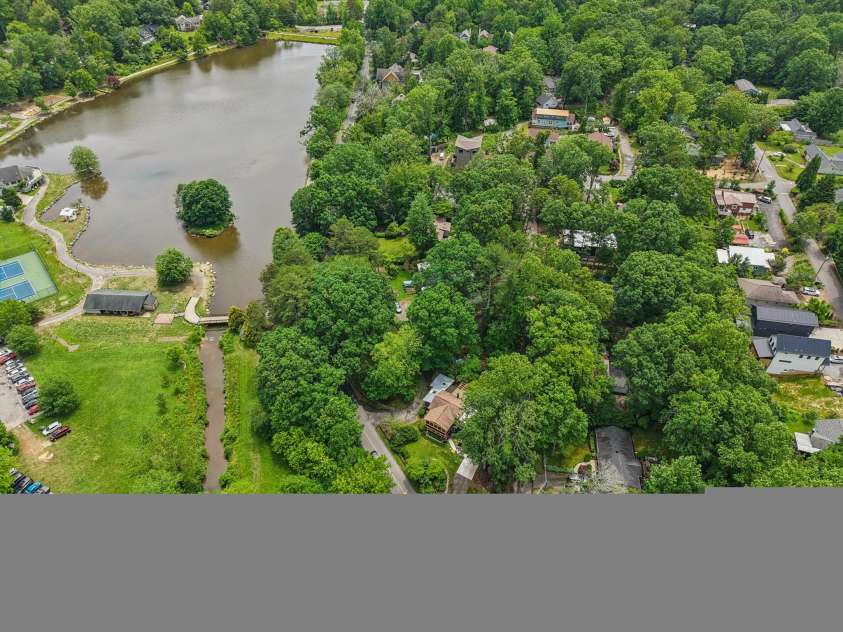 416 Cherokee Avenue, Black Mountain, NC 28711.  MLS# CAR4330813, YatesRealty ID 1618. Lake Tomahawk with Playground, Walking Trail, Pool, and Tennis Courts