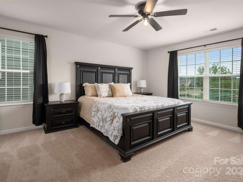 9613 Fire Bellied Court, Lancaster, SC 29720.  MLS# CAR4252315, YatesRealty ID 16189. Primary Suite with great natural lighting