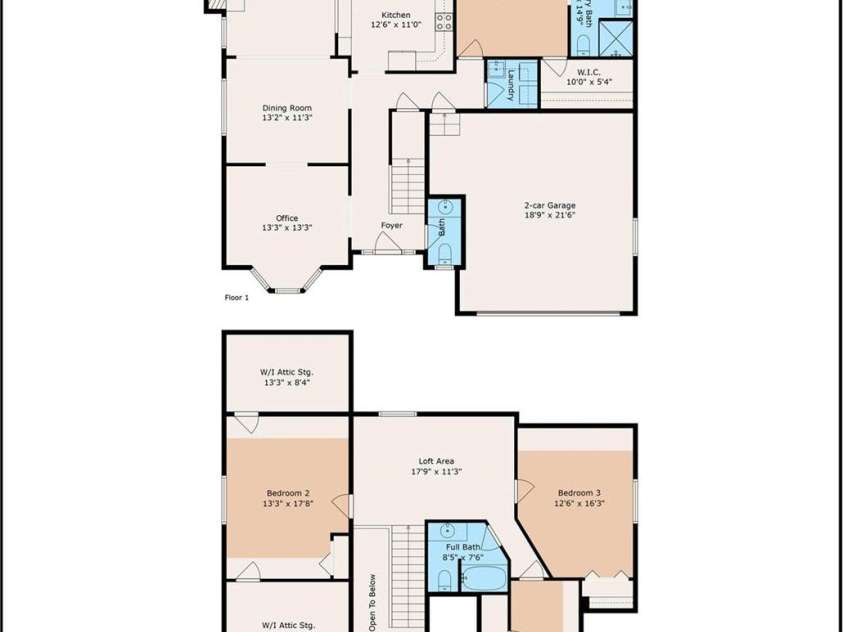 7007 Chapparall Lane, Charlotte, NC 28215.  MLS# CAR4223263, YatesRealty ID 16192. Floorplan