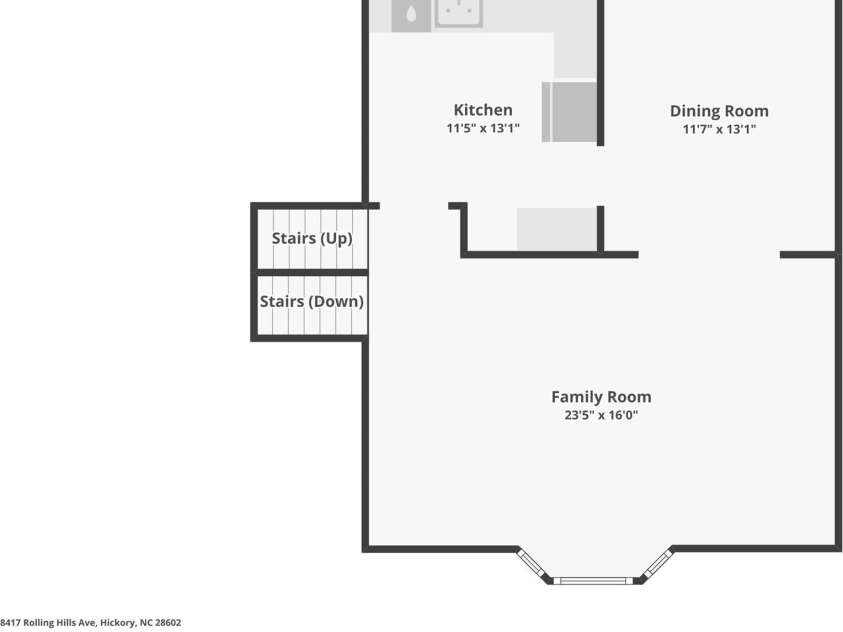 8417 Rolling Hills Avenue, Hickory, NC 28602.  MLS# CAR4394347, YatesRealty ID 16192. 
